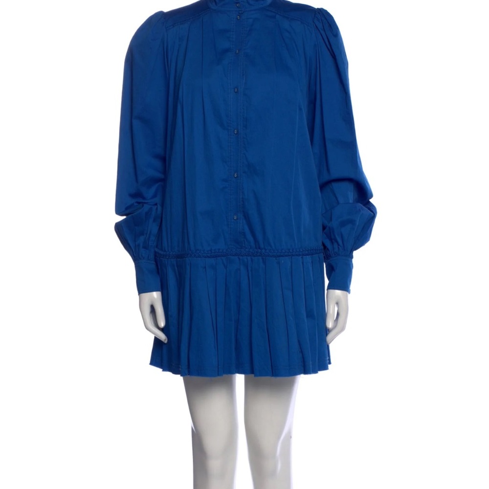 Elegant Blue Women's Dress